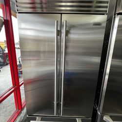 36 Inch Subzero French Door Refrigerator Stainless Steel 