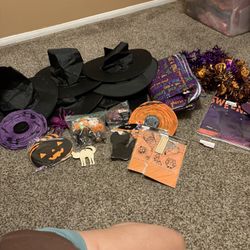 New Halloween Decorations And Party Favors And Games