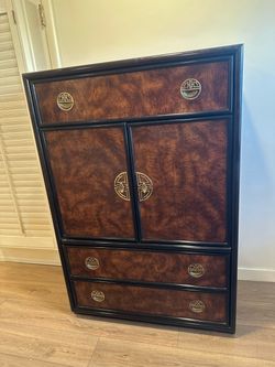 Vintage Dixie Armoire Chest