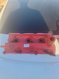 Red Painted Engine Valve Cover – Mitzone Came off 2005 nissan altima 3.5 s