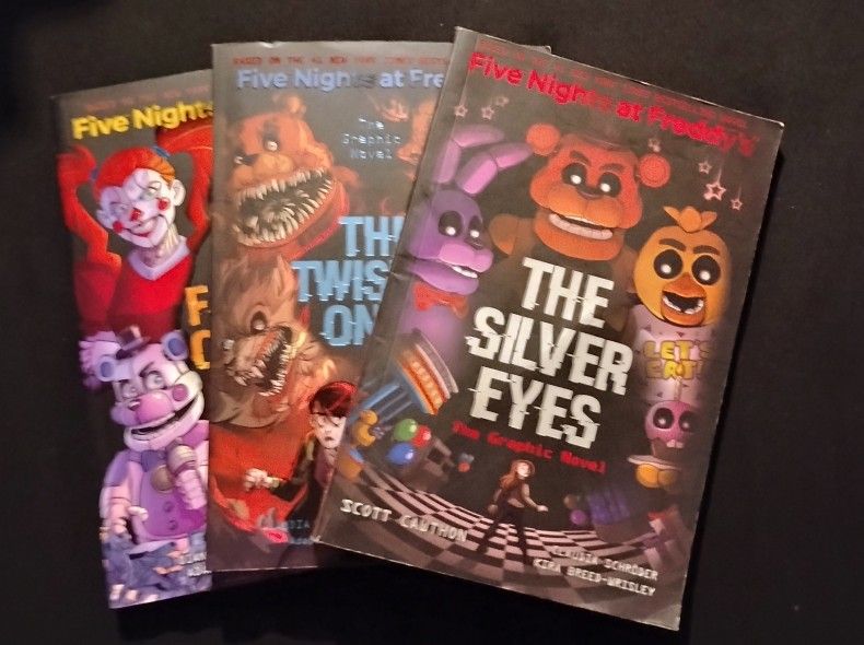 Five Nights At Freddy's- Three Graphic Novel Book Collection