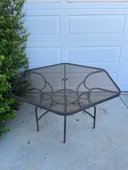 Patio table $70