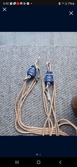 Stein 5-1 mechanical advantage hauler kit.