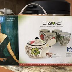 Brand New Ceramic Ware Set Tea Pot Cups