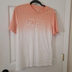American Eagle Ombre Graphic T-Shirt