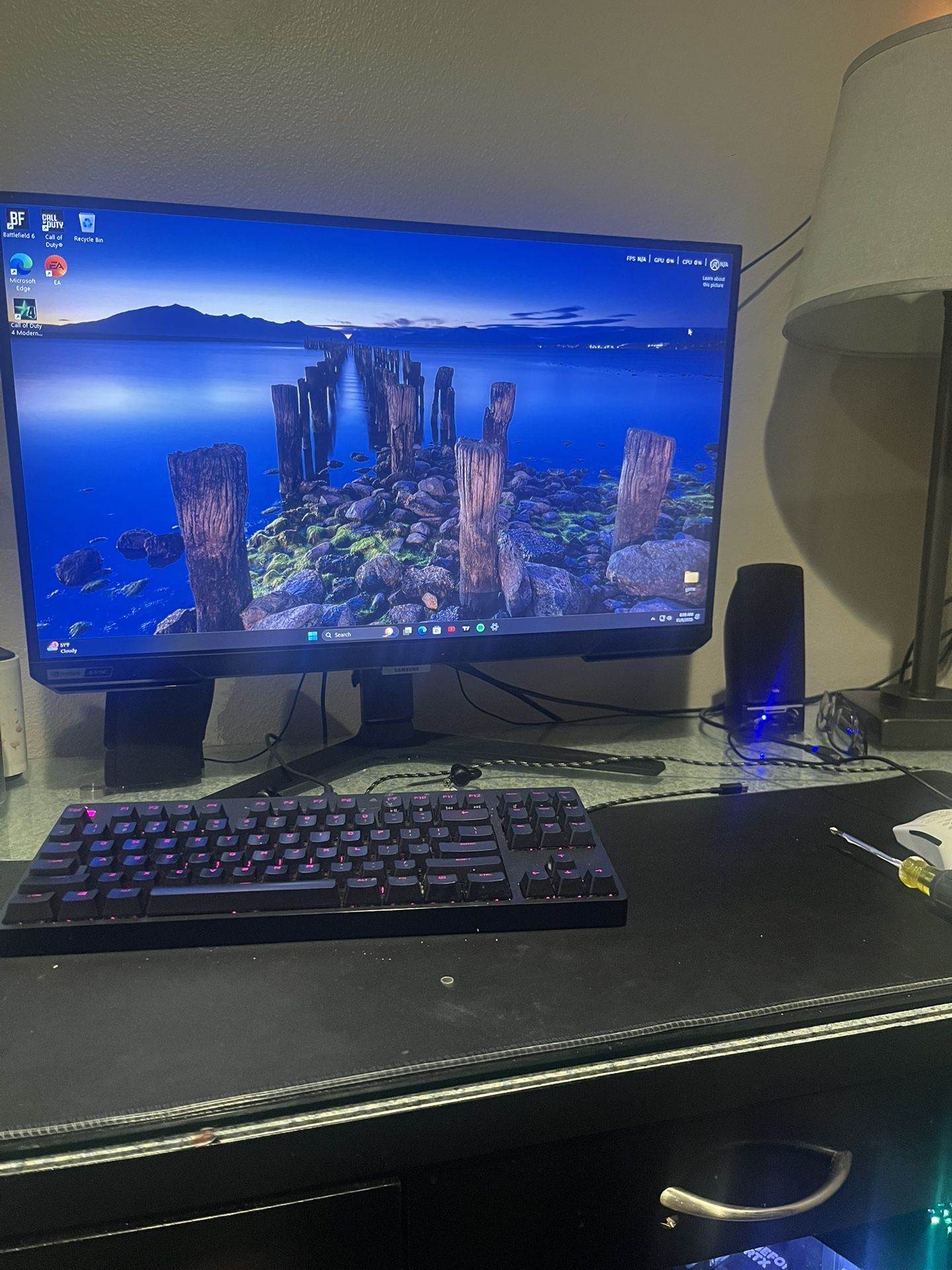 Omen Desktop. 4060ti Ryzen 7 3dx & 1ms Monitor