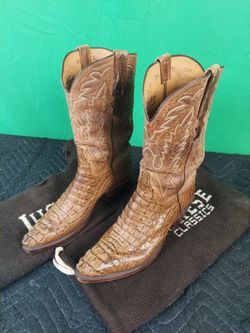 REAL ALLIGATOR Lucchese Boots