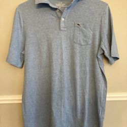 Vineyard Vines Blue Short Sleeve Polo Extra Large 