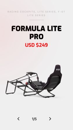 Sim Racing Cockpit - Formula Lite Pro - $100 OBO