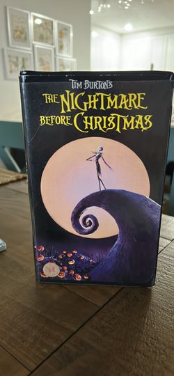 Nightmare Before Christmas VHS