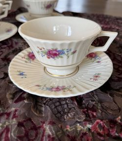 Lenox Pavlova Cup And Saucer Set