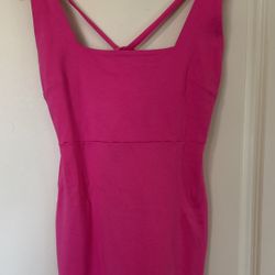 Solemio Los Angeles Little Pink Dress. Size M. Made USA