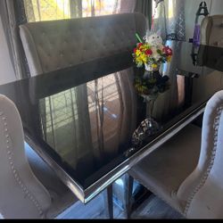 ✨ Modern Elegant Dining Table Set ✨
