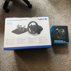 Logitech G923 Racing Wheel, Pedals & Shifter Bundle
