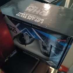 Neca Figures And More. Doctor Who Drinking Glasses. 