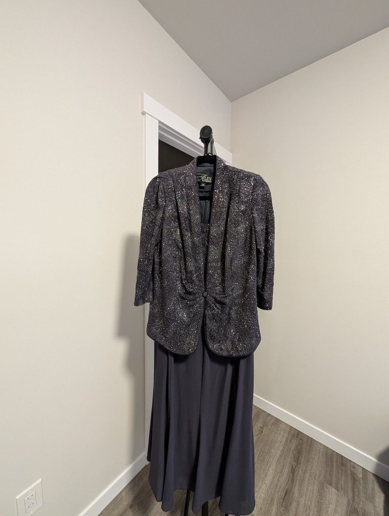 Alex Evenings Long Dress Size 14W