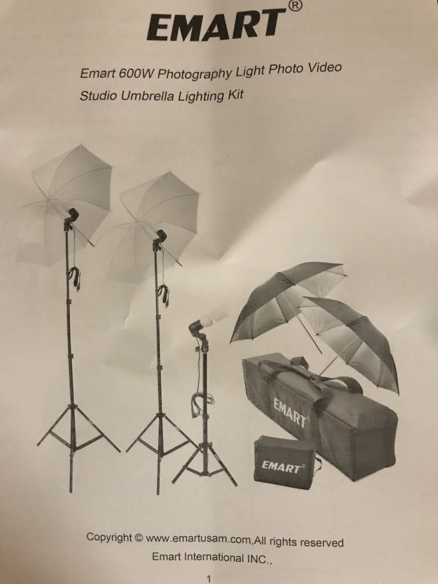Photography lighting