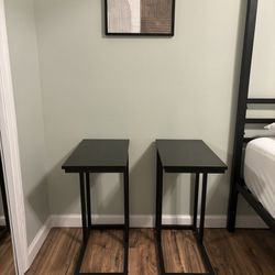 C Shaped End Side Tables