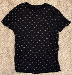 Calvin Klein All-Over CK Logo Tee (Black)