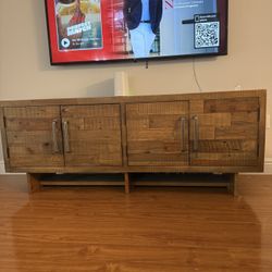 Rustic-Chic Media Center / TV Console