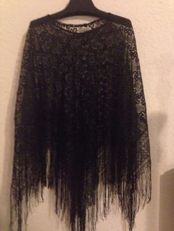 Poncho size large