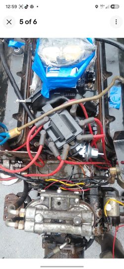1990 454 mercruiser complete with transmission everything
