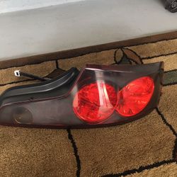 2004 Infinity G35 rear Pass Side taillight assembly