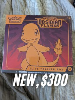 Pokemon Obsidian Flames ETB, new and sealed