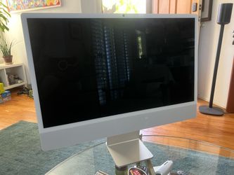 Apple - iMac 24-inch All-in-One - M4 chip - Built for Apple Intelligence - 8 Core CPU - 8 Core GPU - 16GB Memory - 256GB SSD - Silver
