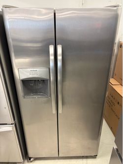 Affordable Frigidaire side-by-side refrigerator