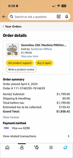 CNC machine