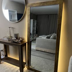 Full Length Mirror w/ LED Lighting 