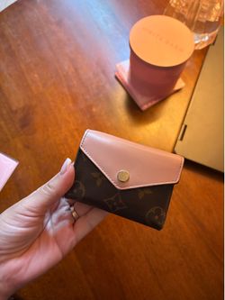 Louis Vuitton pink wallet