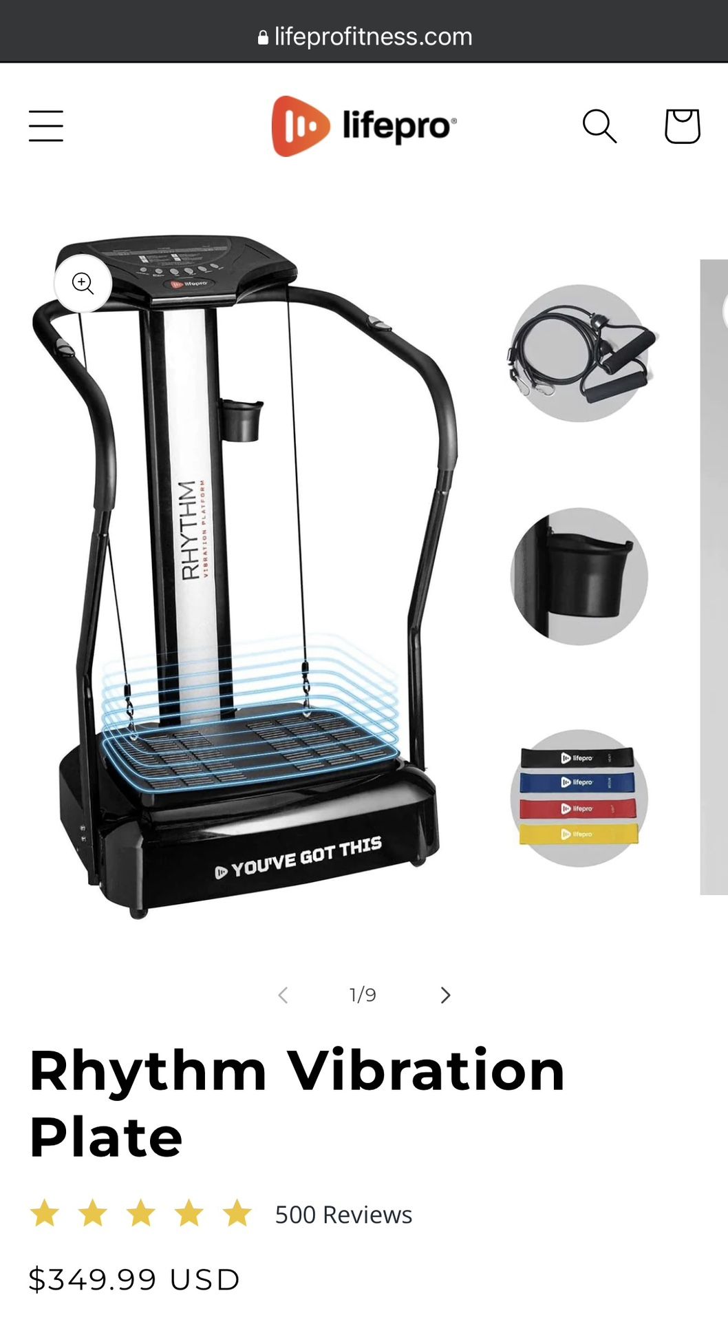 Lifepro Rhythm Vibration Plate