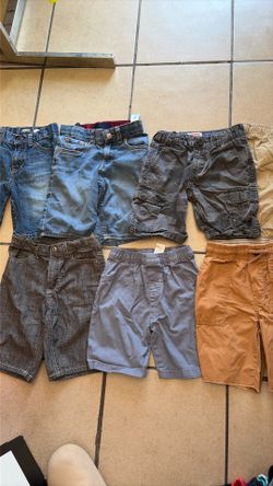 Boy Clothes size 6 shorts bundle (7 pcs)