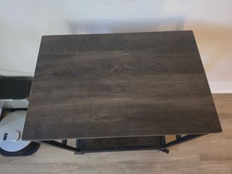 Rolling Bar Cart with Wine Rack