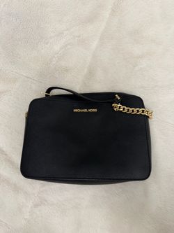 Michael Kors Black Saffiano Crossbody bag