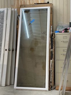 30x81 Fixed Glass Window Panel - BRAND NEW