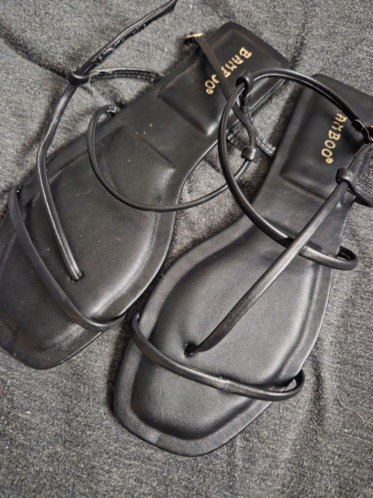 Womens Black Sandals