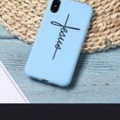 Blue Jesus Iphone Case