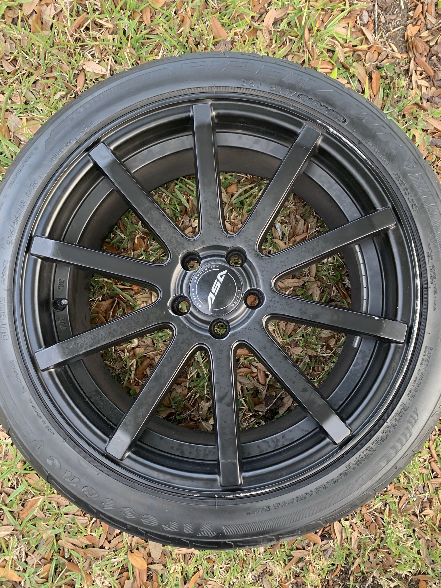 ASA GT 10 wheels And Tired