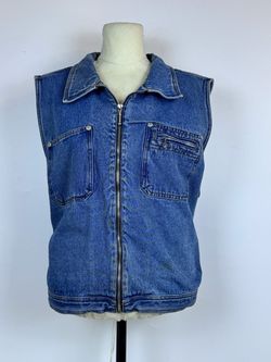 Vintage Denim Blue Vest