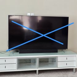 White TV Stand