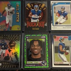 Malik Nabers (6) Rookie Football Cards