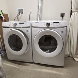 Samsung Washer  220 -240v Dryer Set Removable Agitator