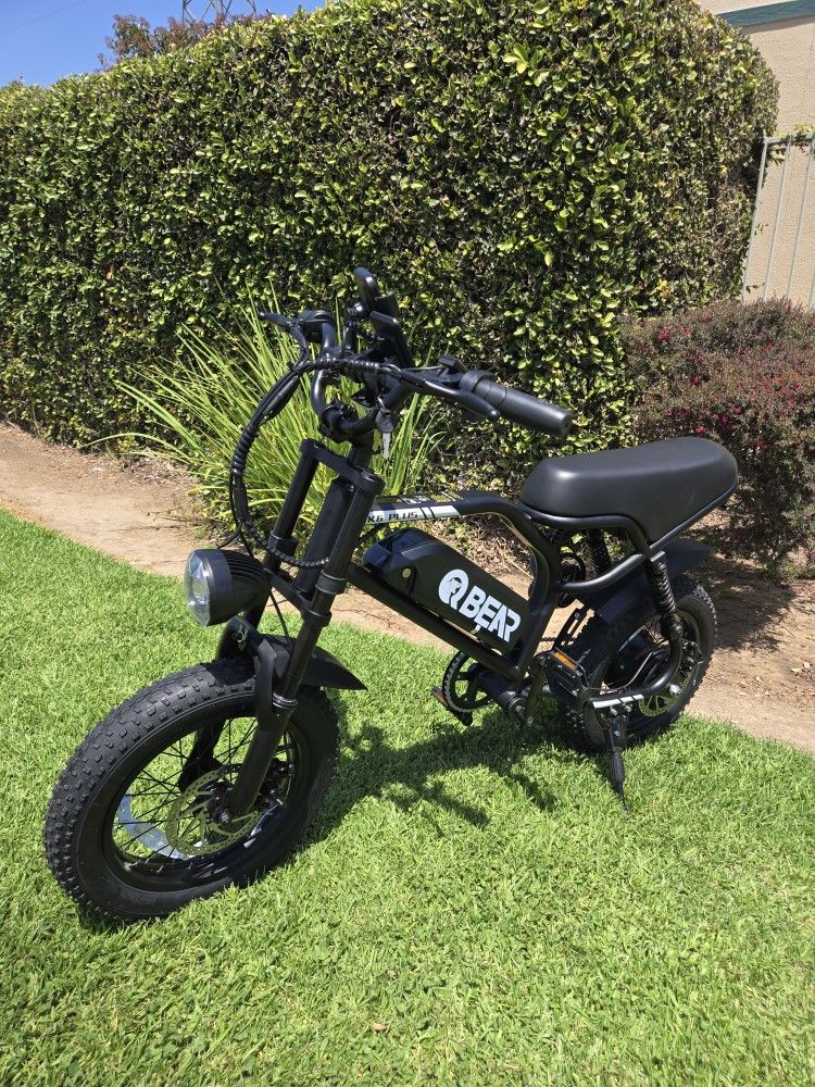 Brand New Qbear K6 Plus Mini Electric Bike, 750 Watts Mini Electric Bike, 30 Mph Electric Bike, Mini Bikes, Electric Bikes ๐ฅ ๐ฅ๐ฅ