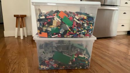 Large Lot of Mixed LEGO Bricks