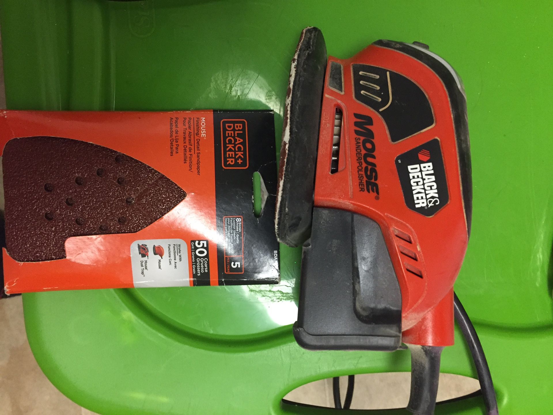 Black and Decker MS800B - Mouse Sander / Polisher Type 1 