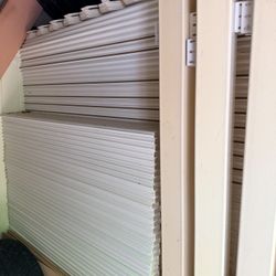BEST OFFER- PVC Fence Complete Panels 23 Panels Total 