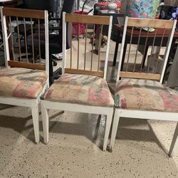 All 3 Chairs For $50